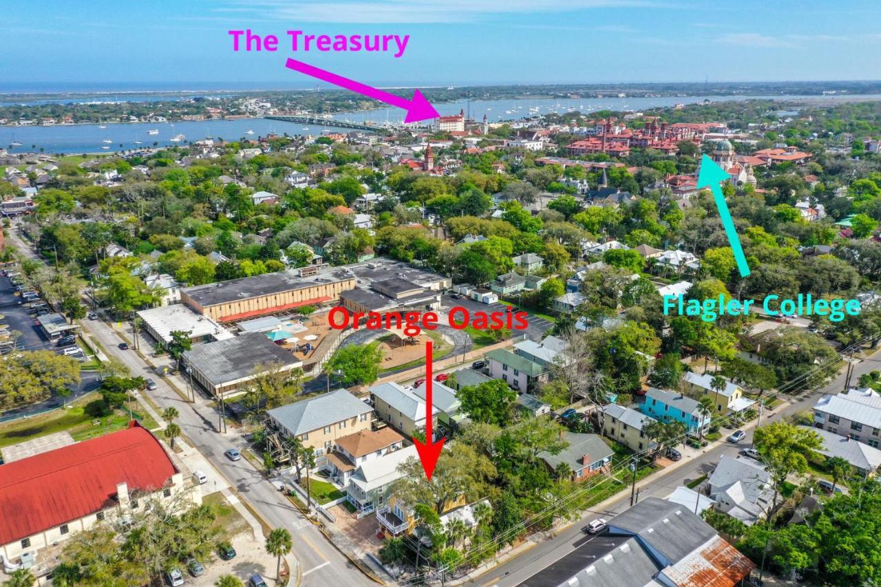 Orange Oasis - Walk To Historic District Βίλα St. Augustine Εξωτερικό φωτογραφία