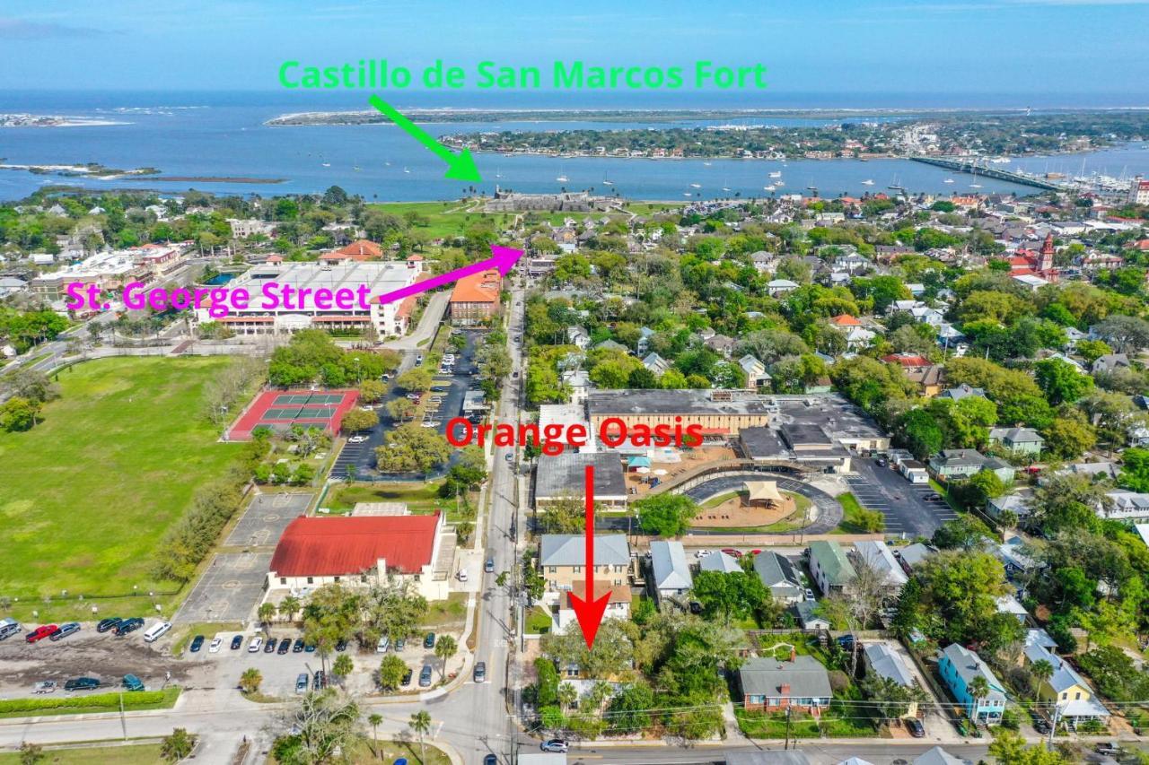 Orange Oasis - Walk To Historic District Βίλα St. Augustine Εξωτερικό φωτογραφία