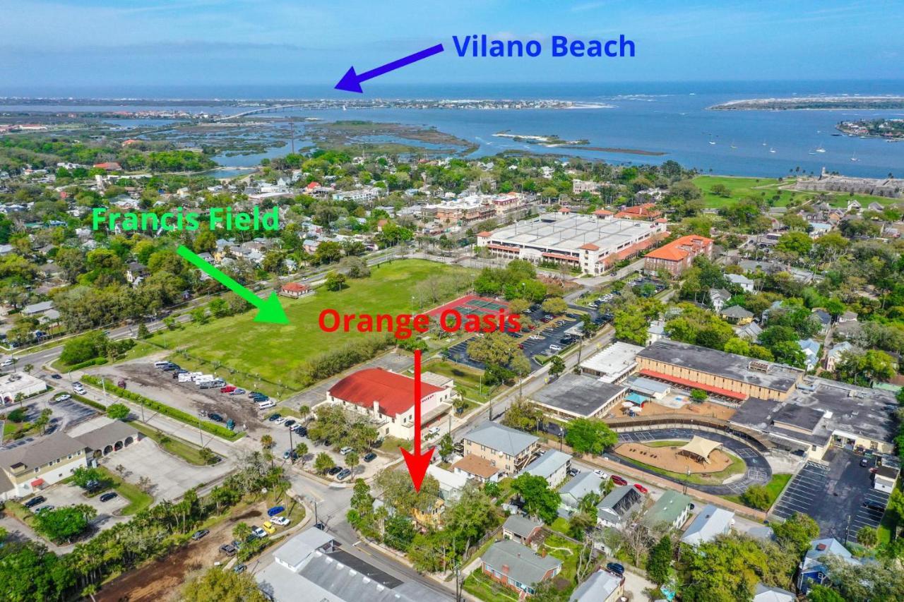 Orange Oasis - Walk To Historic District Βίλα St. Augustine Εξωτερικό φωτογραφία